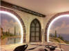 19 панорамная картина в арочных нишах имитация красивого вида на улицу художник Салават Гильманшин