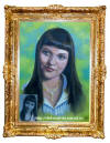 51 картина маслом портрет девушки написанный с фотографии художник Салават Гильманшин